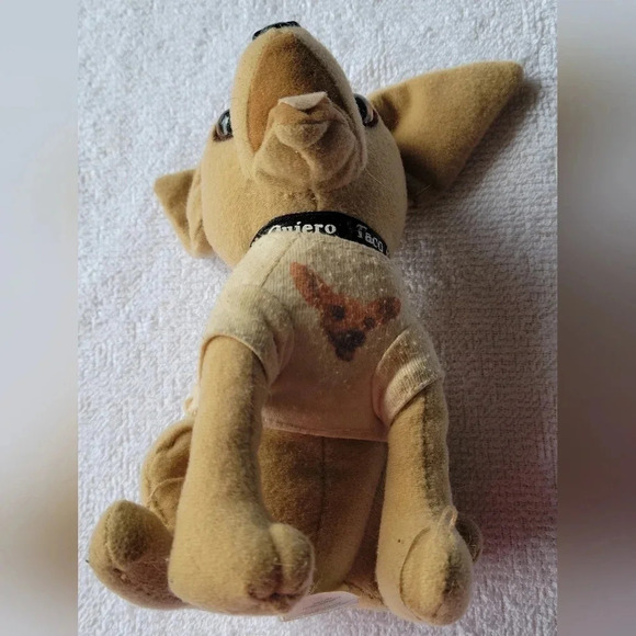 Taco Bell Chihuahua Plush Toy  wearing T-shirt plushie - Picture 9 of 14